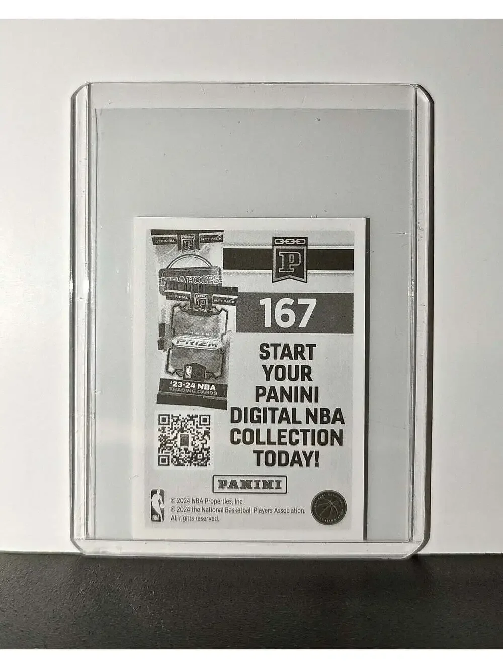 Evan Mobley 2024-25 Panini NBA #167 Sticker Card Cleveland Cavaliers